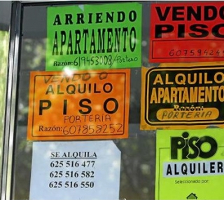 La venta de pisos cayó durante 2008 un 32,9% en Navarra.