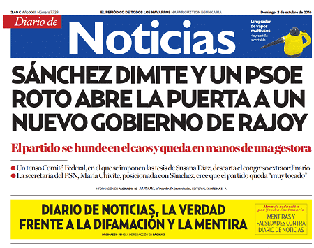 El Noticias carga contra quienes hablan de su rescate - Navarra Confidencial